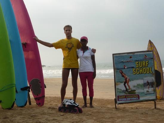 Surf School with Ruwan