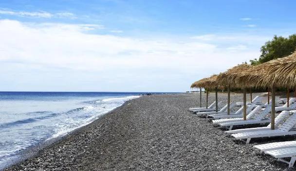 Schwarzer Strand von Kamari