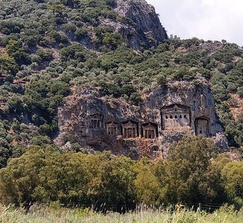 Carian rock tombs