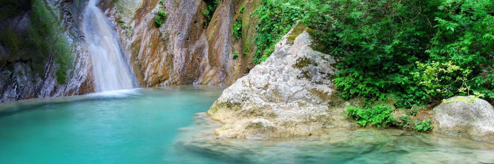 Wasserfall von Dimosari