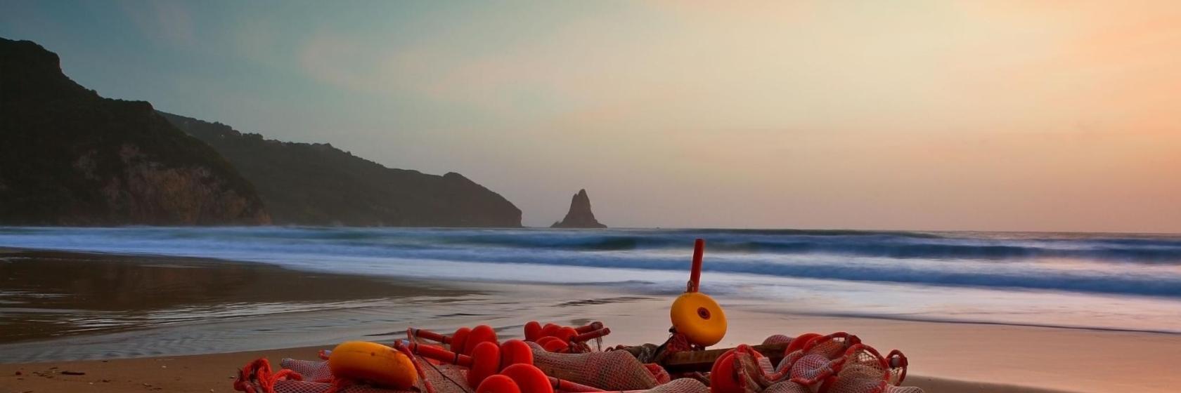 Strand von Agios Gordios