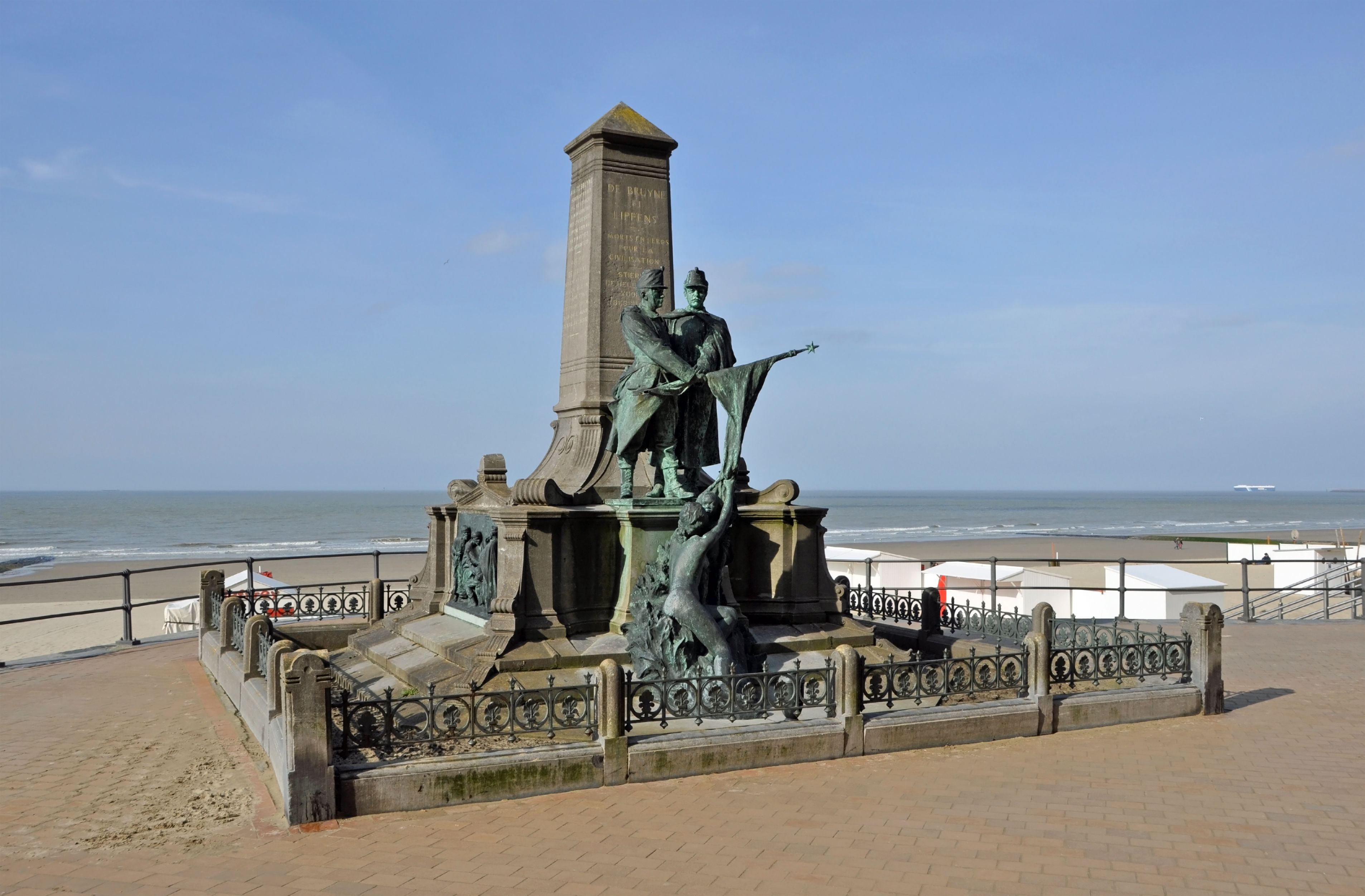 Denkmal für Lippens und De Bruyne